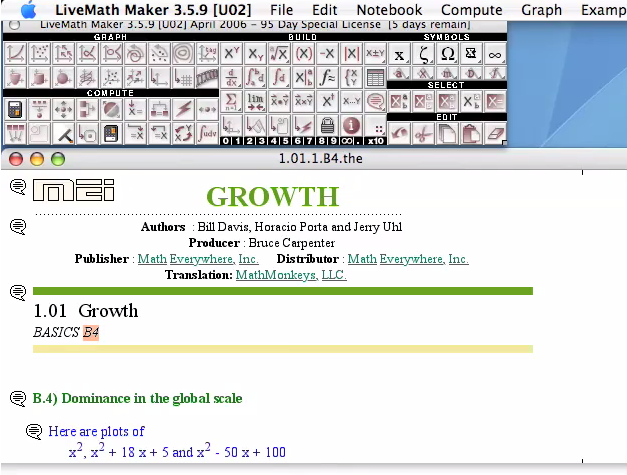 calculus & livemath 1 icon